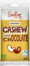 Cashew Salt Ljuschoklad 45 g Smiling