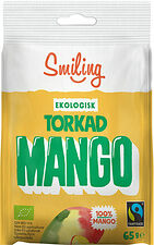 Torkad Mango Smiling