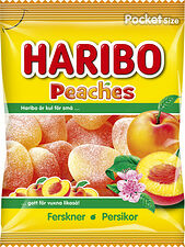 Persikor påse Haribo