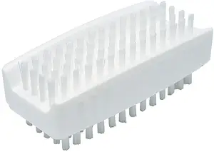 Nagelborste dubbel 87x40 mm vit
