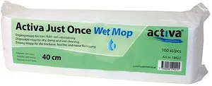 Engångsmopp 40 cm Just Once Wet Mop Activa