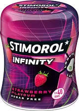 Tuggummi Stimorol Infinity Strawberry Lime 88 g/burk