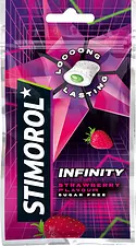 Tuggummi Stimorol Infinity Strawberry Lime sockerfri påse