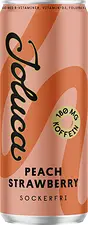 Joluca Peach Strawberry Energidryck burk 33 cl