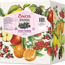 Fruktdryck Svart Vinbär Lättsockrad Önos