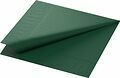 Servett 3 L mörkgrön 33x33 cm Duni