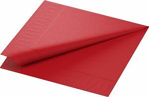 Servett 3 L röd 40x40 cm Duni