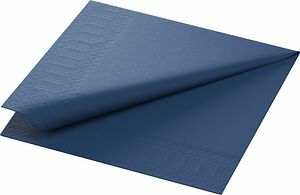 Servett 3 L mörkblå 33x33 cm Duni