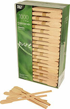 Rörpinne Trä kaffesked 130 mm 