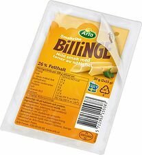 Billinge skivad ost portion 26% 2x15 g Arla®