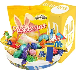 Påskägg 18 cm Happy Easter med Påskbox