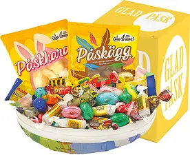 Påskägg 23 cm Glad Påsk med Påskbox