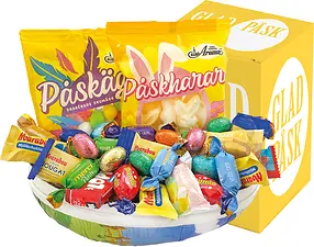 Påskägg 23 cm Happy Easter med Påskbox