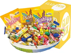 Påskägg 30 cm Glad Påsk med Påskbox