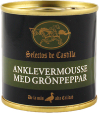 Anklevermousse med grönpeppar Werners Gourmetservice
