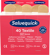 Plåster Textile 240 st Salvequick