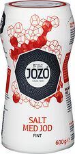 Salt fint med jod 600 g Jozo