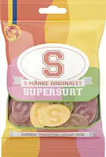 S-märke Supersurt påse Candypeople