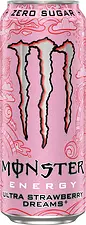 Monster Energy Ultra Strawberry Dream Zero Sugar