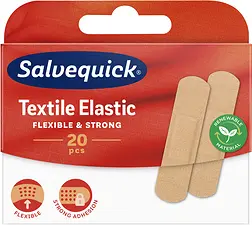 Plåster Textile Elastic 20 st Salvequick