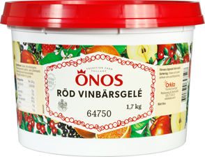 Röd vinbärsgelé Önos