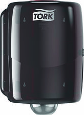 Tork Dispenser W2 kombirulle röd svart centrummatad
