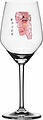 Rosé/Vitvinsglas 40 cl Moonlight Queen Pink Carolina Gynning