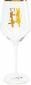 Rosé/Vitvinsglas 40 cl Wild Woman Gold Edition Carolina Gynn