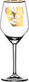 Rosé/Vitvinsglas 40 cl Golden Butterfly Gold Edition Carolin