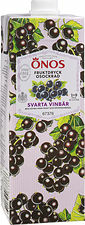 Fruktdryck Svarta Vinbär 1+9 Osockrad Önos