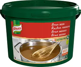 Brun bassås pulver Knorr