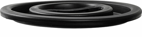 Lock till tunna 50 L Svart Nordiska Plast - bild 1