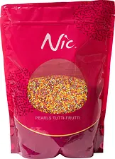 Topping Strössel Tutti-Frutti pärlor Nic