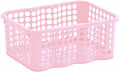 Förvaringskorg Rondo 1,5 L Rosa Nordiska Plast