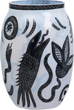 Caramba Vas 340 mm Vit Kosta Boda