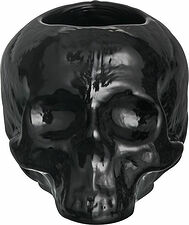 Still Life Ljuslykta Skull Svart Kosta Boda