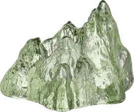 The Rock ljuslykta iron oxid 91 mm Kosta Boda