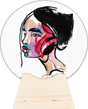 Face Of Colours Lilac Kosta Boda