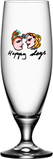 Friendship Ölglas Happy Days Kosta Boda
