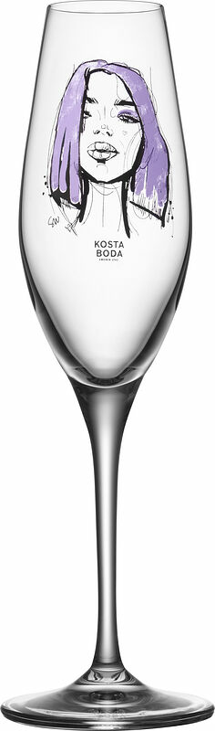 All About You Forever Mine Flute 23 cl 2-p Kosta Boda - bild 1
