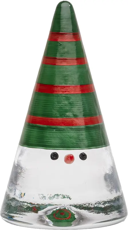 Noel Tomte grön 150 mm Kosta Boda - bild 1