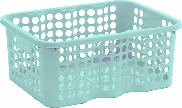 Förvaringskorg Rondo 12 L Turkos Nordiska Plast - bild 1