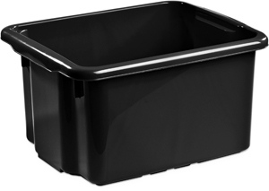 Förvaringsbox 15 L Svart Nordiska Plast