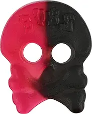 Raspberry Salty Licorice Skalle kartong Bubs Godis