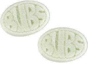 Cool Fruity Pear mini Bubs Godis