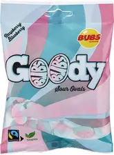 GOODY Raspberry Blueberry påse Bubs Godis