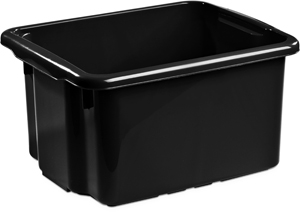 Förvaringsbox 23 L Svart Nordiska Plast