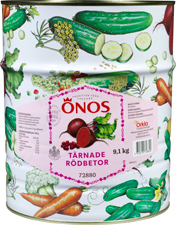 Rödbetor tärnade 5x5x7 mm Önos