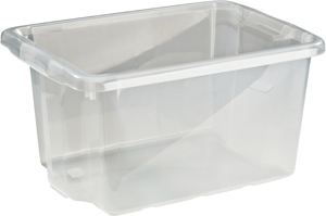 Förvaringsbox 33 L Transparent Nordiska Plast