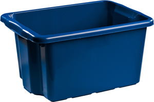 Förvaringsbox 33 L Blå Nordiska Plast